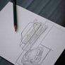 Inspiration from @docter1988 's R129 / Handmade Artwork and Coloring Pages (Option Puzzle)