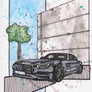 Inspiration from @thosti636 /Mercedes-Benz AMG GT C Handmade Artwork and Coloring Pages (Option Puzzle)