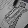 Inspiration from @300sl_r129 's R129 / Handmade Artwork and Coloring Pages (Option Puzzle)