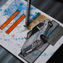 Inspiration from @sgdots 's R129 / Handmade Artwork and Coloring Pages (Option Puzzle)