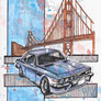Inspiration from @bengt.bmw /BMW E9 Handmade Artwork and Coloring Pages (Option Puzzle)