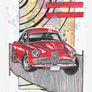 Inspiration from @alfagsv10106 /ALFA ROMEO GSV Handmade Artwork and Coloring Pages (Option Puzzle)