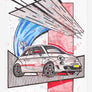 Inspiration from @abarthnl /ABARTH 500 Handmade Artwork and Coloring Pages (Option Puzzle)