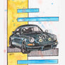 Inspiration from @mcqueensgarage /PORSCHE 911 Handmade Artwork (Option Puzzle)
