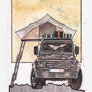 Inspiration from @tobleob /Mercedes-Benz G-WAGON Handmade Artwork and Coloring Pages (Option Puzzle)