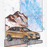 Inspiration from @love_my_volvo_xc60 /VOLVO XC60 Handmade Artwork and Coloring Pages (Option Puzzle)