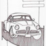 Inspiration from @alfagsv10106 /ALFA ROMEO GSV Handmade Artwork and Coloring Pages (Option Puzzle)