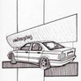 Inspiration from @laura.e36 /BMW E36 Handmade Artwork and Coloring Pages (Option Puzzle)