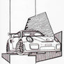 Inspiration from @mouns1104 /PORSCHE GT2 RS Handmade Artwork and Coloring Pages (Option Puzzle)