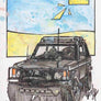 Inspiration from @theaussiedjango /RANGE ROVER Handmade Artwork and Coloring Pages (Option Puzzle)