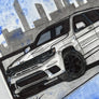 Inspiration from @co_red_rubycon’s Wrangler and Grand Cherokee| Handmade Artwork