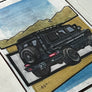 Inspiration from @jackwagonoverlanding’s G550 | Handmade Artwork