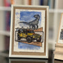 Inspiration from @jurassic_jeep93’s Wrangler | Handmade Artwork