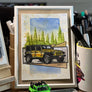Inspiration from @dozherthejeepwrangler’s Wrangler | Handmade Artwork