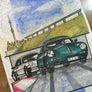 Inspiration from @onassisporsches’s 356/ Handmade Artwork