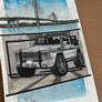 Inspiration from @mercedesgwagen’s G500 Cabriolet | Handmade Artwork
