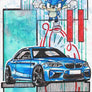 Inspiration from @m2_lbb /BMW M2 Handmade Artwork and Coloring Pages (Option Puzzle)