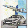 Inspiration from @pgcengel /Mercedes-Benz W177 Handmade Artwork and Coloring Pages (Option Puzzle)