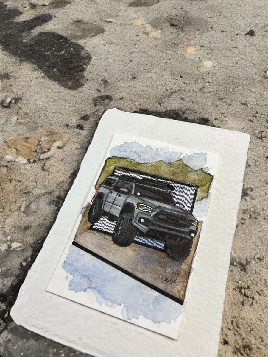 Inspiration from @tacohn_pr’s Tacoma| Handmade Artwork