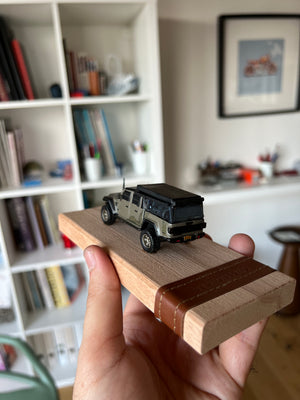 Inspiration from @ovrlnd_g8r’s Jeep | Handmade Model