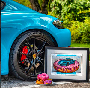 BESPOKE | Handmade ARTWORK For Your Car (A4-A3-A2 and A1 size)