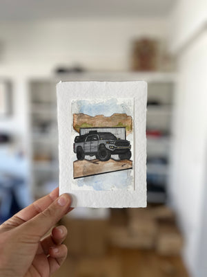 Inspiration from @_jlt.taco’s Tacoma| Handmade Artwork