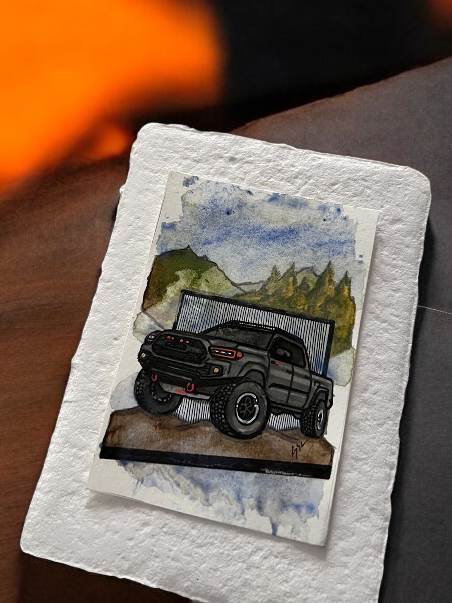 Inspiration from @22protaco’s Tacoma| Handmade Artwork