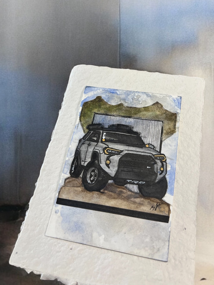 Inspiration from @sr_234r’s 4Runner| Handmade Artwork