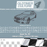 OldtimerCulture #4 | 100 Vehicles, 100 Charcoal Sketches | Limited to 300 Copies