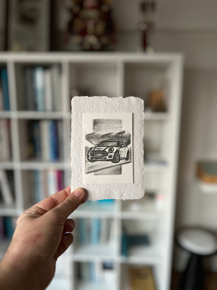 BESPOKE | Framed Handmade ARTWORK For Your Car (A6 Size)