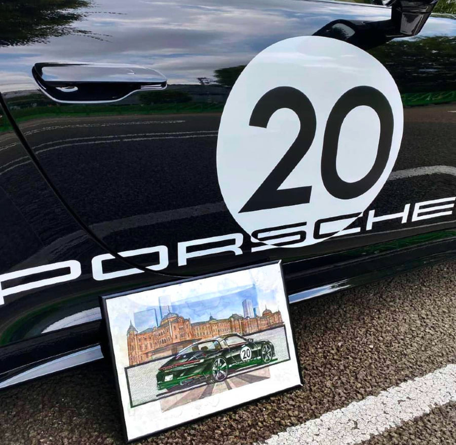 BESPOKE | Handmade ARTWORK For Your Car (A4-A3-A2 and A1 size)