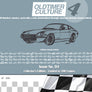 OldtimerCulture #4 | 100 Vehicles, 100 Charcoal Sketches | Limited to 300 Copies