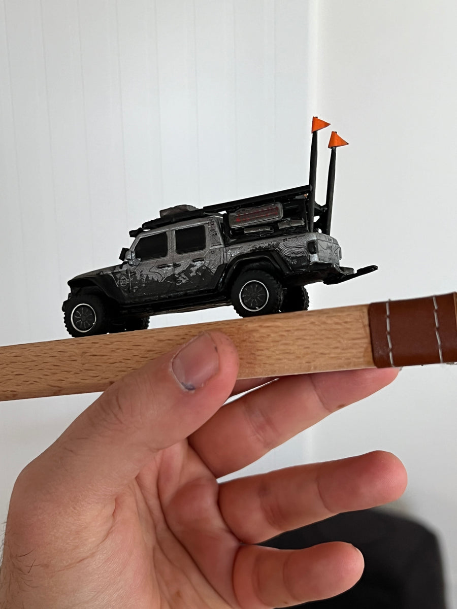 Inspiration from @squatchys_auto’s Jeep | Handmade Model