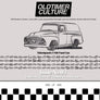 OldtimerCulture #3 | 100 Vehicles, 100 Charcoal Sketches | Limited to 300 Copies