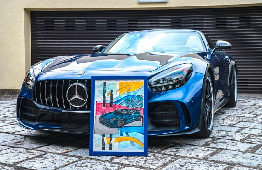 BESPOKE | Handmade ARTWORK For Your Car (A4-A3-A2 and A1 size)