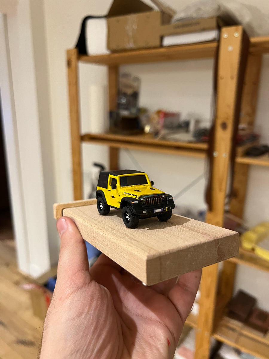 BESPOKE Handmade Scaled-Down Jeep Model