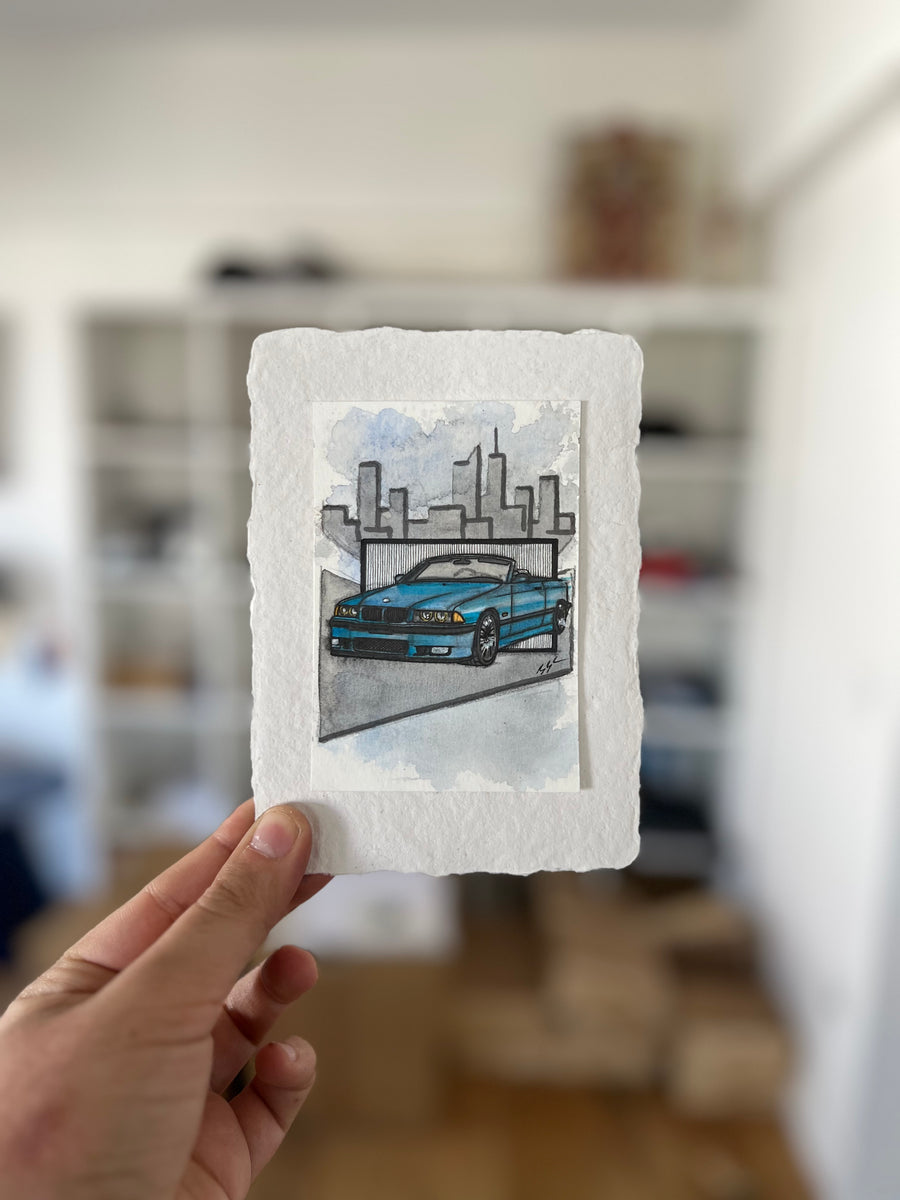 Inspiration from @_kojak_only_’s E36 and E91 | Handmade Artwork