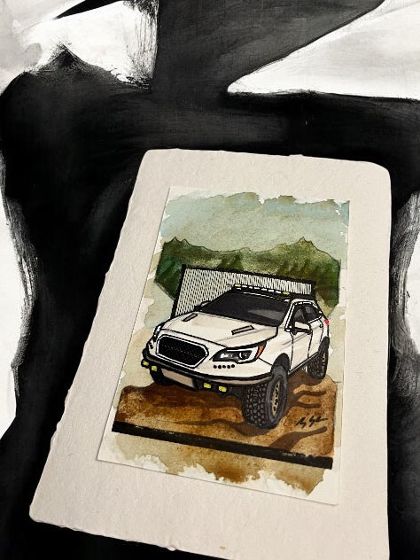 Inspiration from @judy_the_subie’s Outback| Handmade Artwork