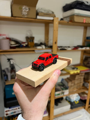 Inspiration from @d_red_ronin_’s Jeep | Handmade Model