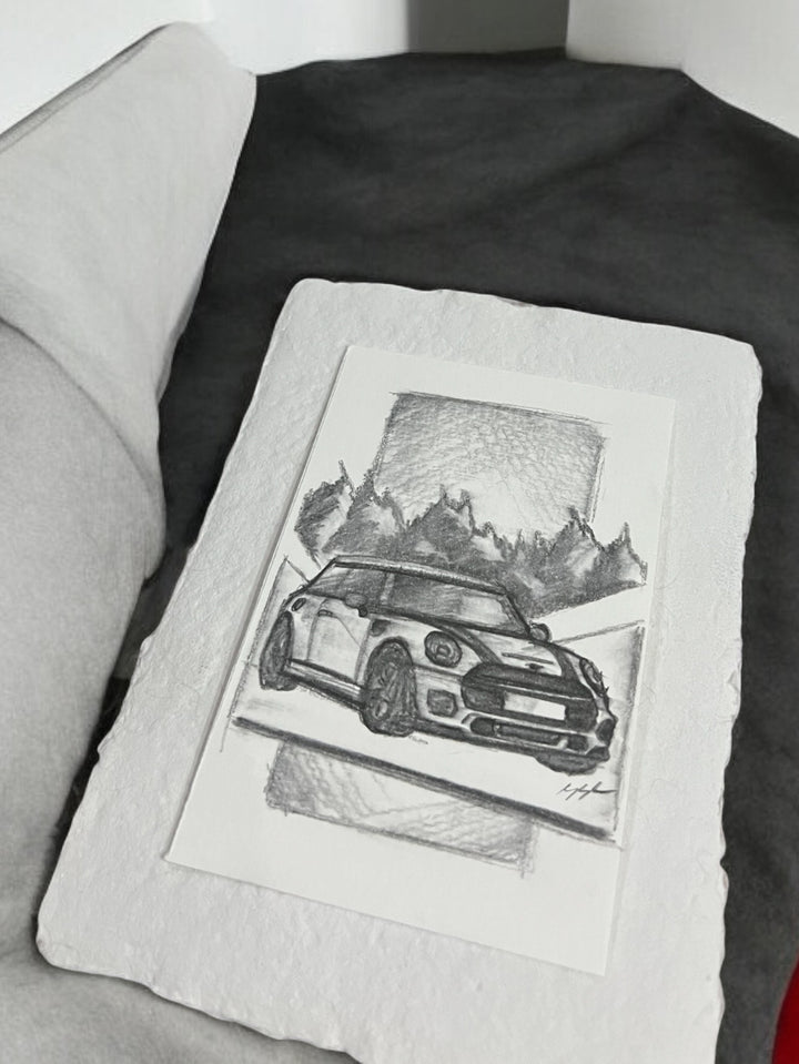 Inspiration from @mojito_jcw56’s Mini JCW| Handmade Sketch