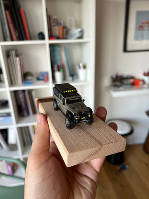 Inspiration from @ovrlnd_g8r’s Jeep | Handmade Model