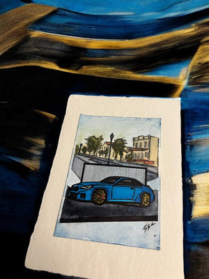Inspiration from by @vudu_m2’s BMW| Handmade Artwork