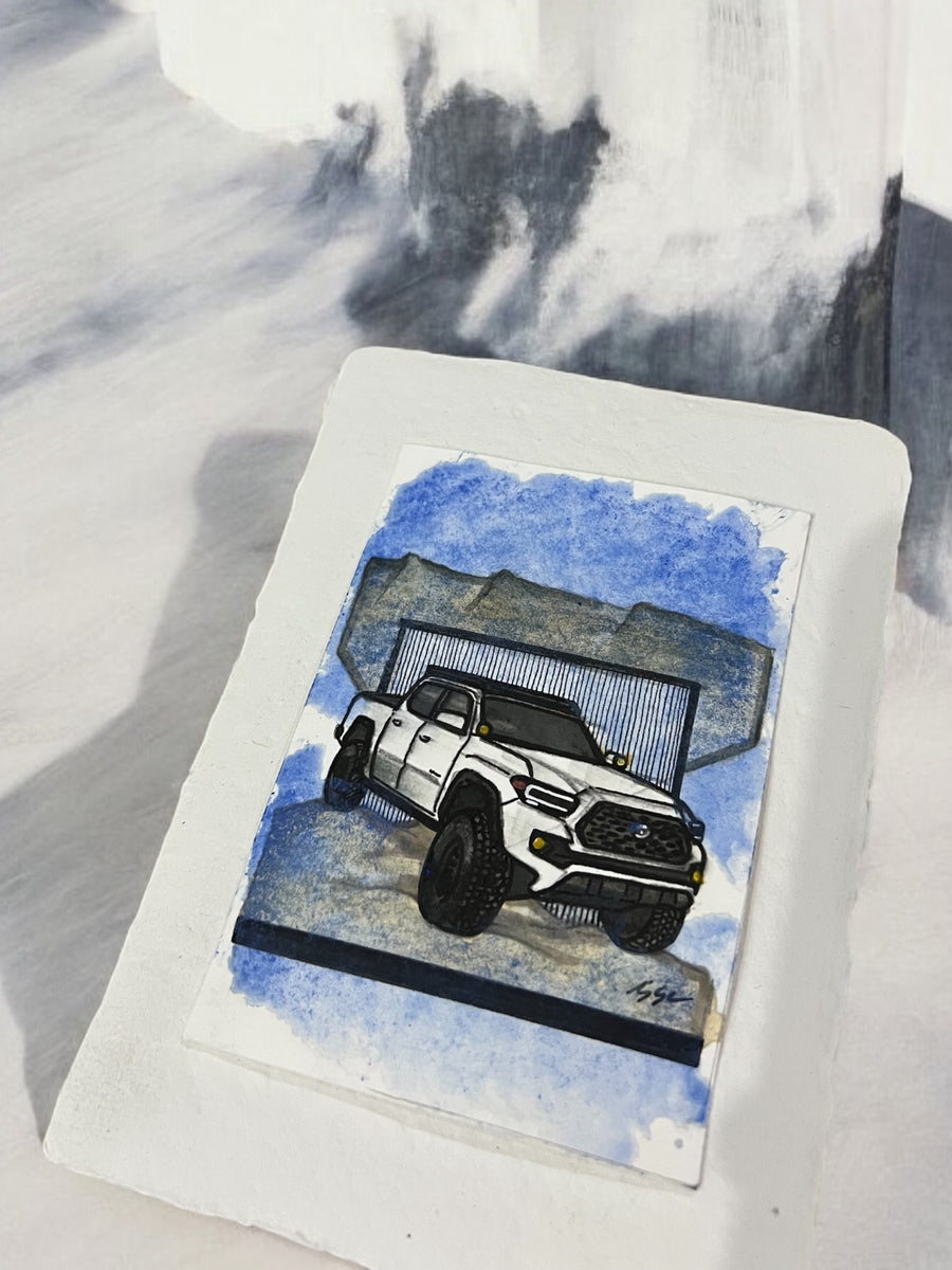 Inspiration from @johns_trd’s Tacoma| Handmade Artwork