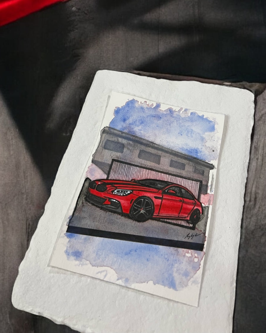 Inspiration from E92 and M6 | Handmade Artwork