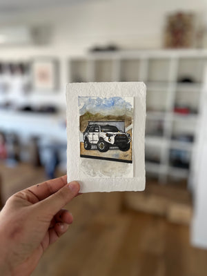 Inspiration from @yoyota_4r’s 4Runner| Handmade Artwork