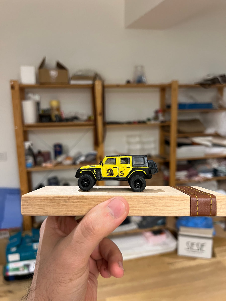 Inspiration from @snap_dragon_chronicles’s Jeep | Handmade Model