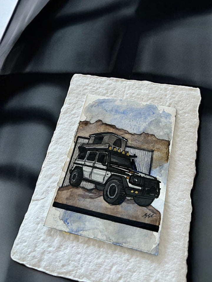 Inspiration from @miiiiikee’s G-Wagon| Handmade Artwork