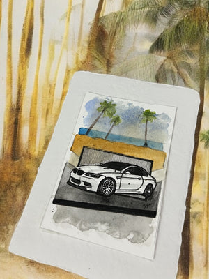 Inspiration from @f90.kar’s E92| Handmade Artwork