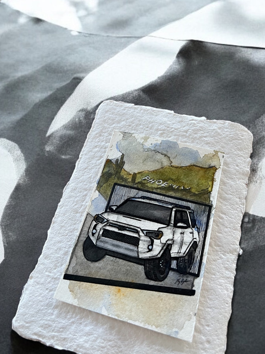 Inspiration from @4runnerwild’s 4Runner| Handmade Artwork