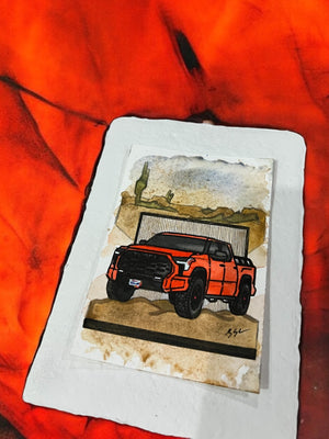 Inspiration from @adventures_in_joyland’s Tundra| Handmade Artwork